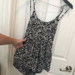 Billabong shorts romper with low back